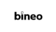 Bineo logo in black and white.