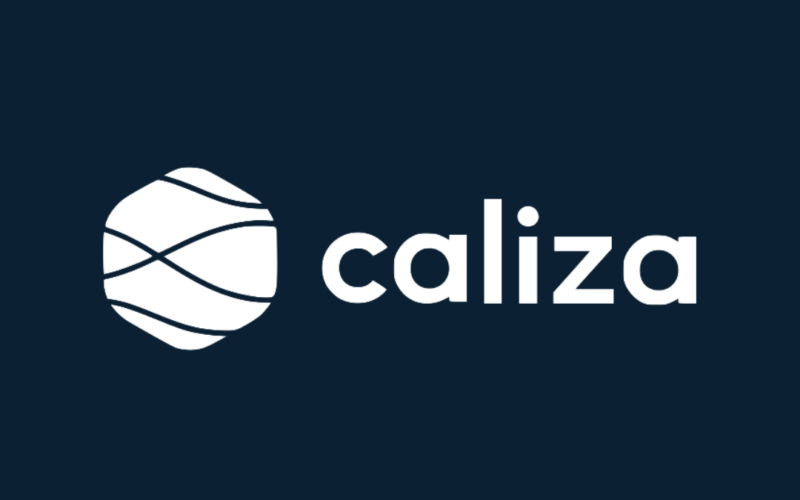 Caliza white logo