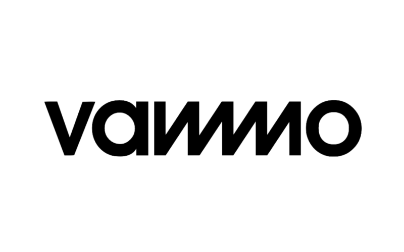 vammo black logo