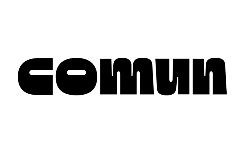 comun black logo