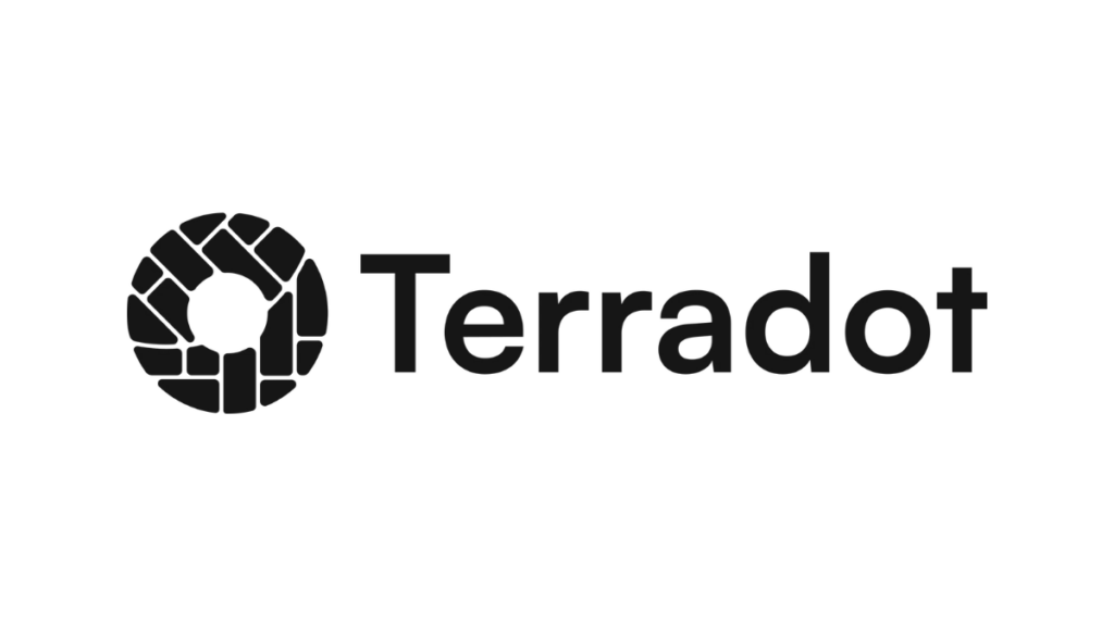 Terradot black logo