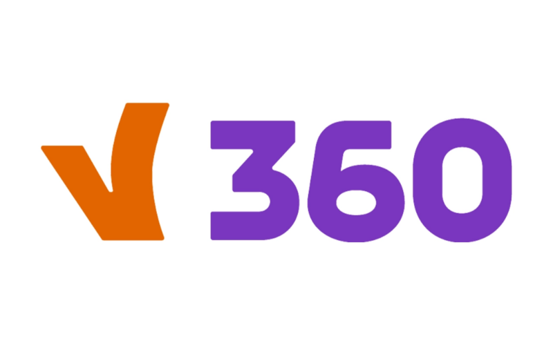 V360 logo full color