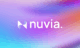 Nuvia logo blanco fondomcolores